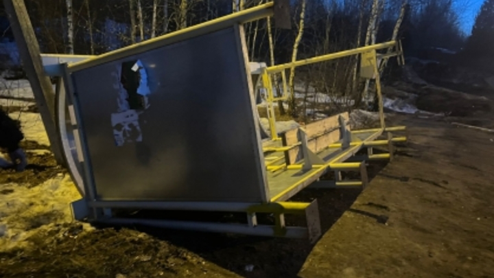 Следком возбудил уголовное дело из-за упавшей на подростка автобусной остановки в Домодедово