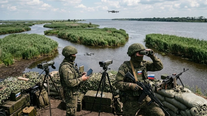 Русские военные взяли под контроль все острова в пойме под Херсоном
