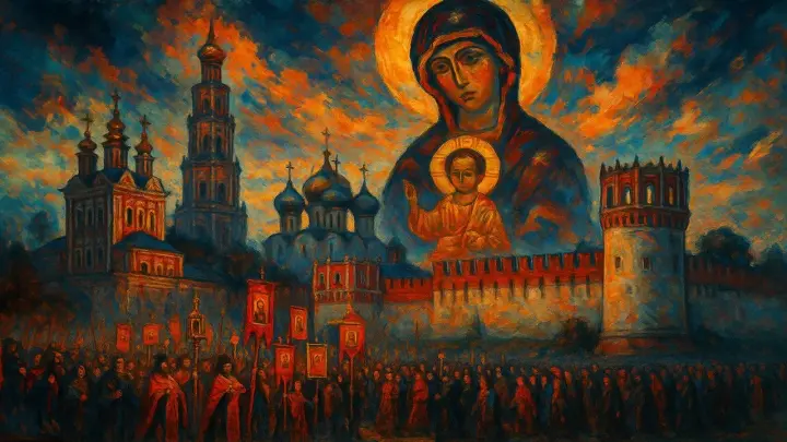 Наше духовное ополчение: Крестный ход прошёл по улицам Петрозаводска