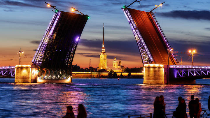 В Петербурге во второй раз разведут мосты под олимпийскую музыку