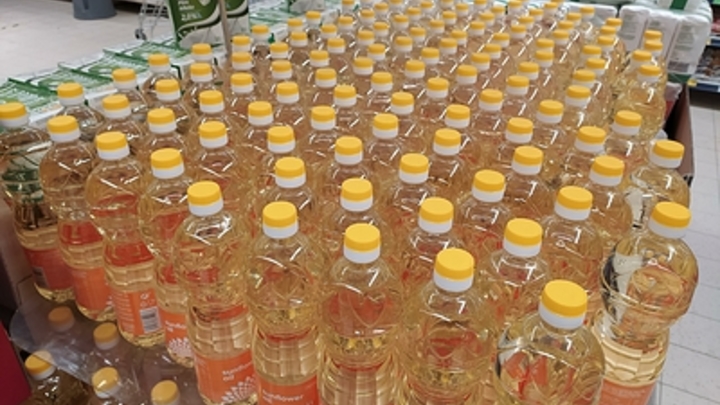 В Ростовской области прогнозируют снижение цен на растительное масло