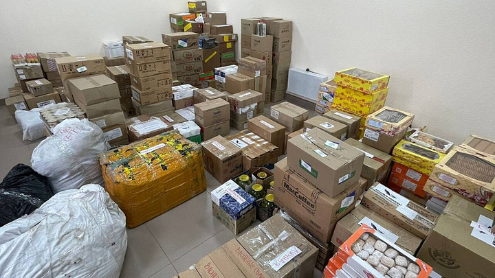 Кубанские казаки собрали на Донбасс более 45 тонн гуманитарной помощи за неделю