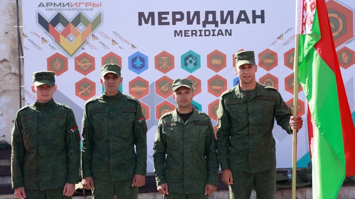 Военные топографы из Беларуси первыми взяли старт на военных играх «Армия-2021»