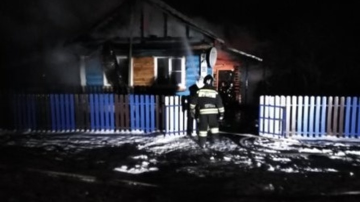 В Селивановском районе в огне погиб 60-летний мужчина
