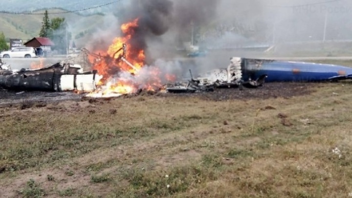 Выжившая при крушении Ми-8 на Алтае: горло обожгло дымом