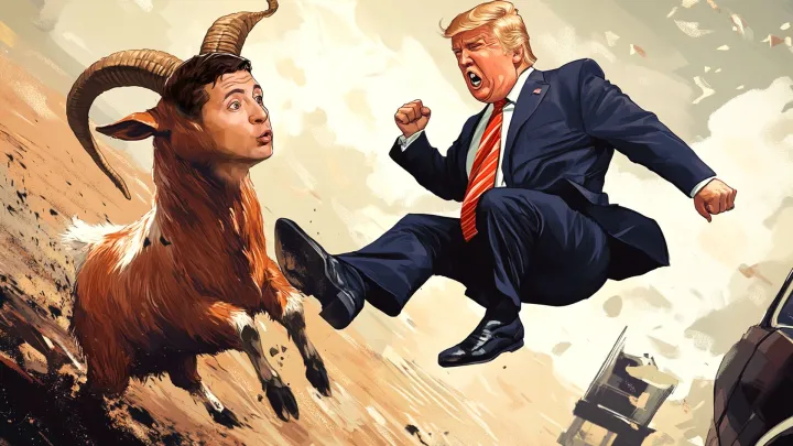 Это мой ответ: Зеленский улыбнулся после вопроса о «козле отпущения» Трампа