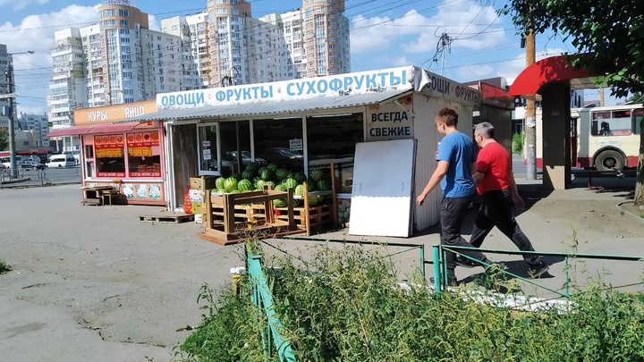 Зеленая карта: в Челябинске запретят ставить ларьки на будущих газонах