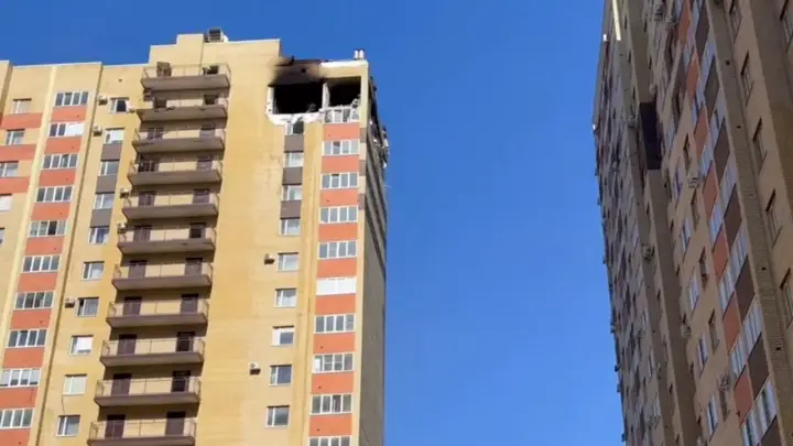 Появилось видео изнутри квартиры в Ставрополе, где взорвался газ