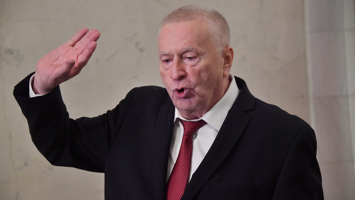 Жириновский закончил речь в Госдуме под крики Позор!