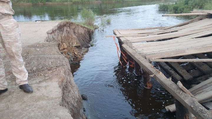 В Петровск-Забайкальском районе организовали временный объезд в Толбагу