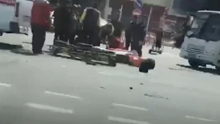 В Краснодаре на переходе насмерть сбили 90-летнюю женщину