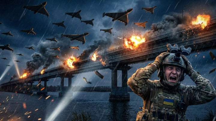 На Украине идёт эффективное масштабирование производства дронов. Россия отвечает асимметрично