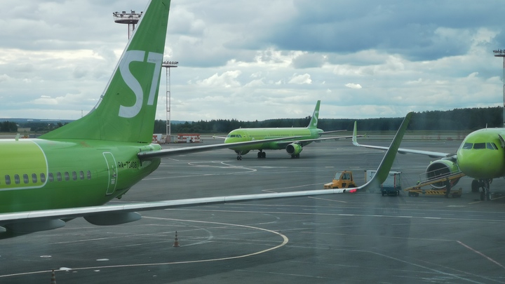 У авиакомпании S7 Airlines произошел сбой в системе регистрации