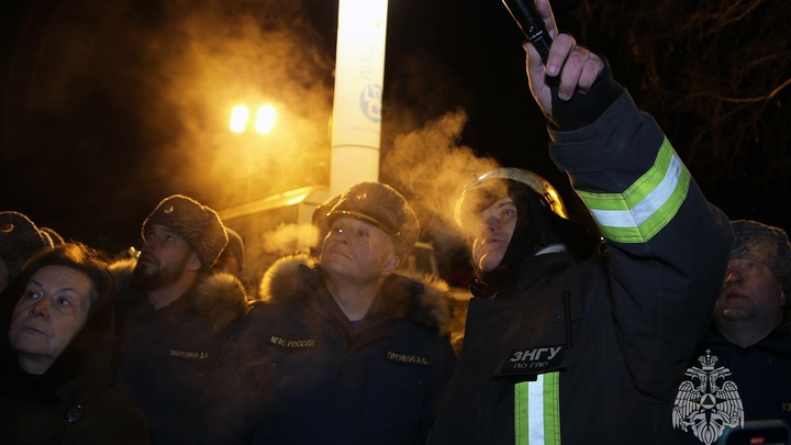 Опубликованы кадры пожара на крупнейшем нефтезаводе в Приангарье