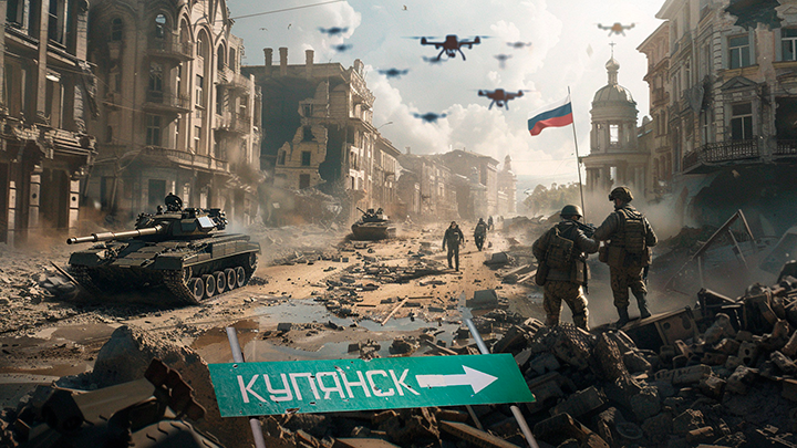 Линия обороны Харькова пробита: Русские надломили врага под Купянском