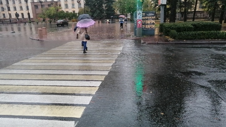 В Челябинскую область надолго пришли дожди и грозы