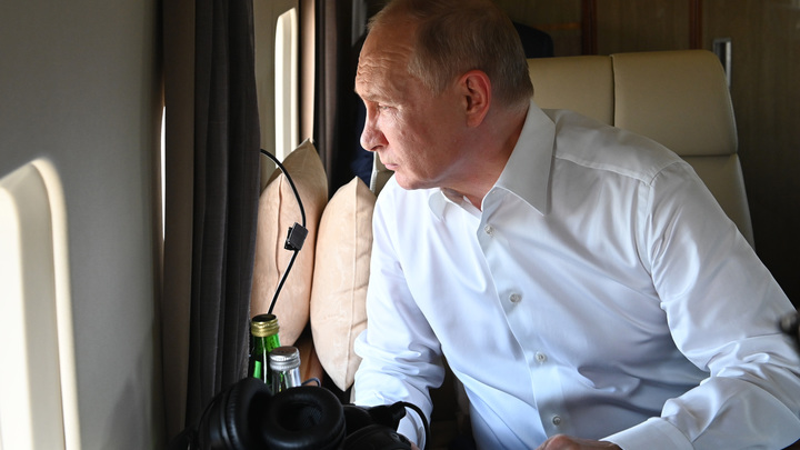 Путин с вертолета увидел, что натворили люди и сухая гроза в Челябинской области