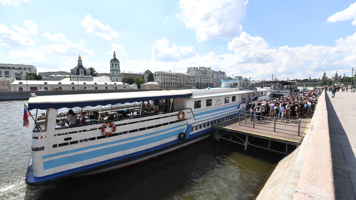 Пассажиропоток на речных маршрутах Московской области вырос в два раза