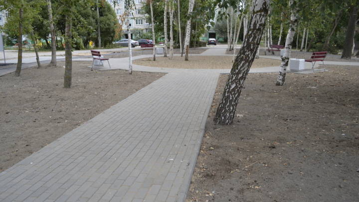 Заросший пустырь в Силикатном переулке ивановские власти превратили в карманный парк