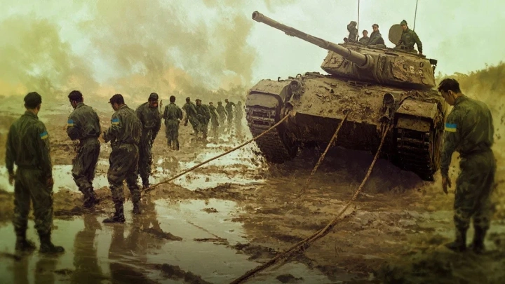 Воевать в грязи обычное дело. ВСУ оборудовали оборону на свиноферме. У Зеленского посыпался фронт на 40 километрах. Последние новости СВО 16 июня