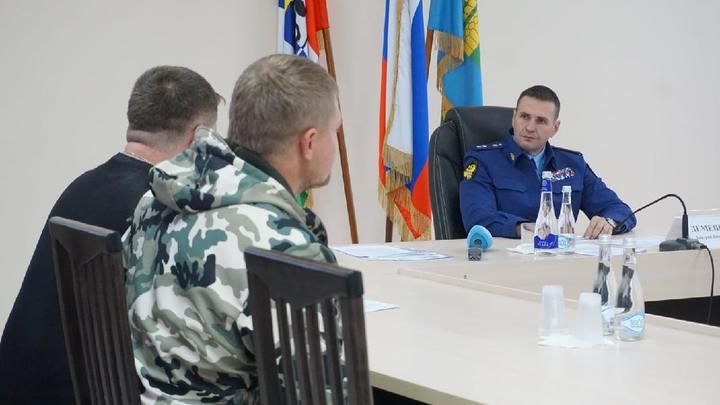 Замгенпрокурора Демешин встретился с жителями Новосибирской области