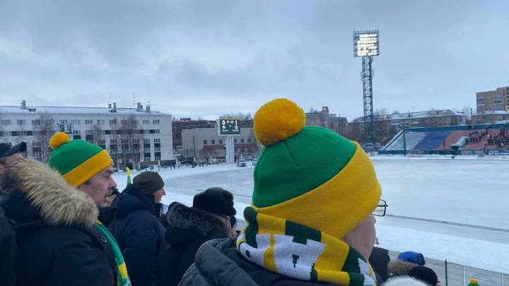 Очередная победа: Архангельский “Водник” разгромил “Саяны” какой счет