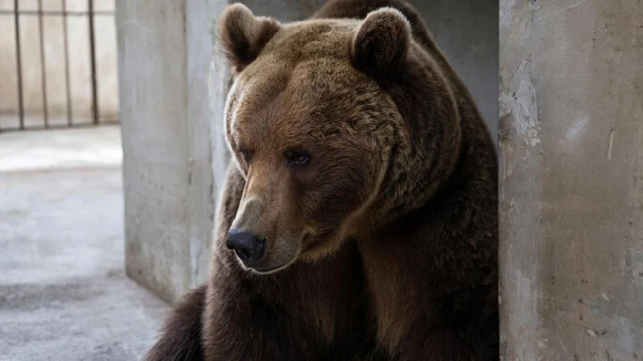 Челябинец завел медведя и пропал без вести на СВО: косолапый погибает в клетке