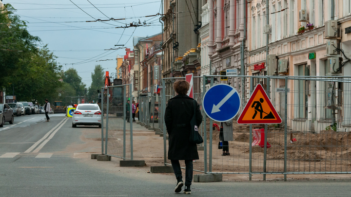 В Мотовилихинском районе Перми из-за ремонта теплосетей перекроют улицу Хрустальную