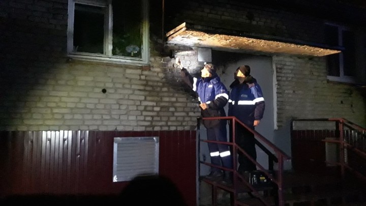 В Кольчугино из-за горения газовой трубы дома ночью было эвакуировано 69 жителей
