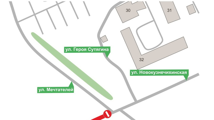 Движение транспорта в нижегородском ЖК Новая Кузнечиха приостановили до 26 ноября
