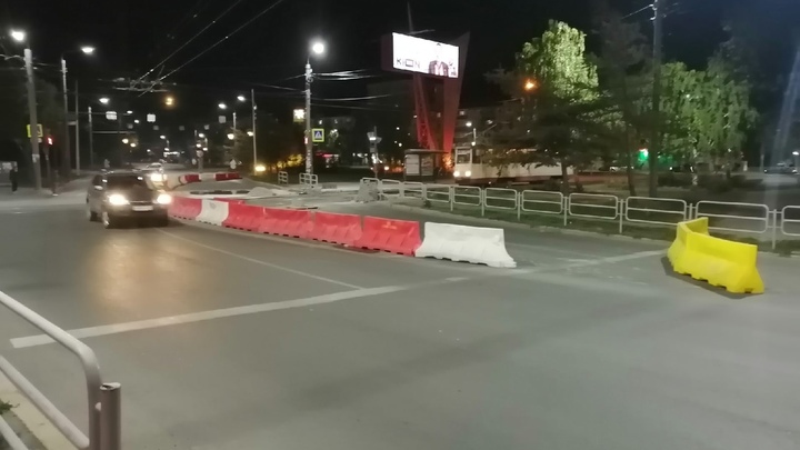 В среду у дворца спорта Юность в Челябинске вновь будут менять схему движения