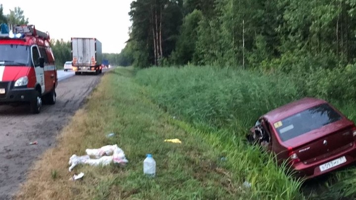 Двое взрослых и 9-летний ребенок получили травмы в ДТП в Ивановской области
