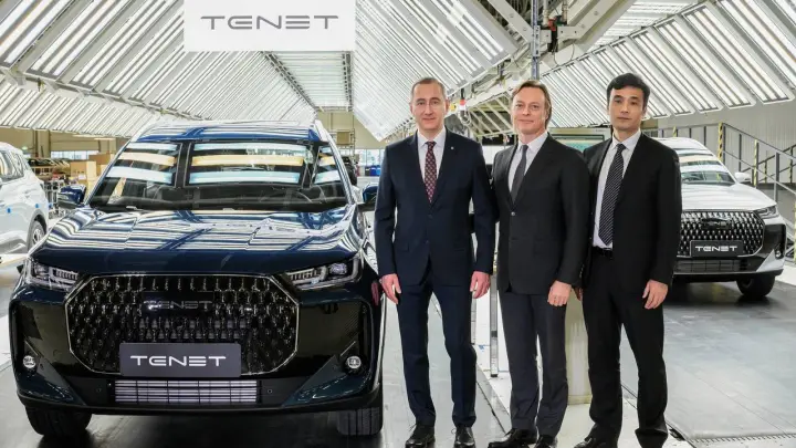 Новый отечественный автомобиль TENET впервые сняли на фото