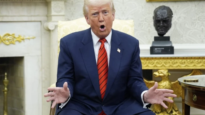 Трамп нажал на красную кнопку. Прямо в ходе интервью