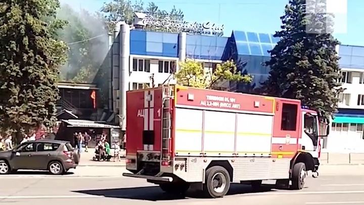 В центре Челябинска известный ночной клуб пережил пожар