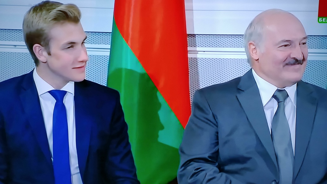 Сын лукашенко николай фото сколько лет