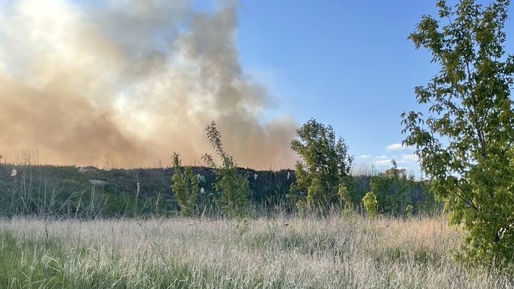 В Тольяти потушили пожар на полигоне бытовых отходов