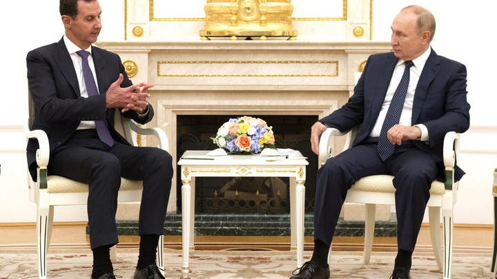 Трехчасовые переговоры Путина и Асада завершились