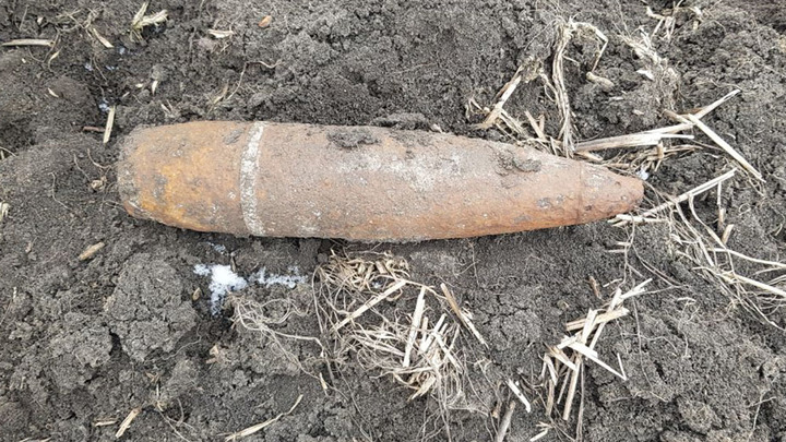 В Темрюке и Крымском районе нашли четыре боеприпаса времён Великой Отечественной войны