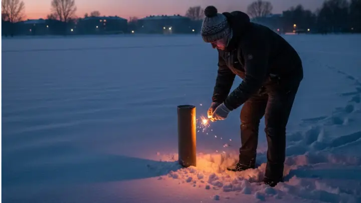 В Балашихе определили места для запуска фейерверков в Новый год