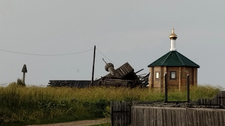 Архангельская епархия взялась за спасение рухнувшей в Чухчерьме Церкви Василия Блаженного