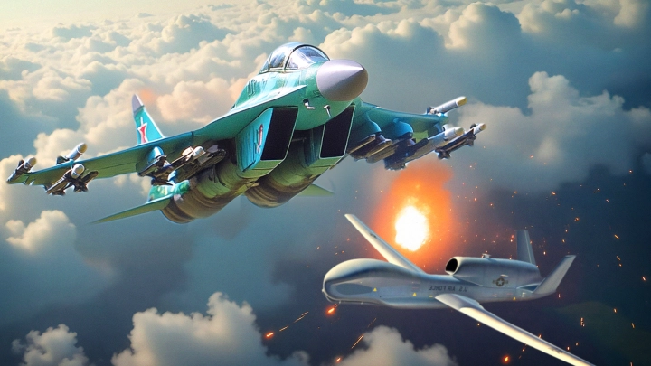 Враг аплодирует, срывается на крик: Подбили наш самолёт. Но кое о чём ГУР молчит