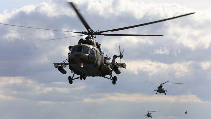 Предположительно, трое погибли. Обнародованы фото с места крушения Ми-8