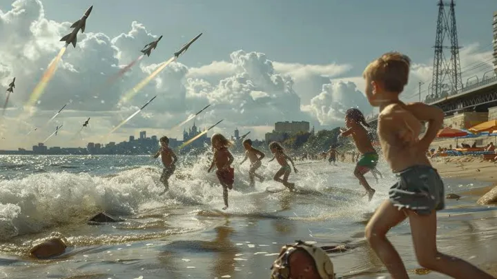 У нас всё включено: русские туристы в Дубае загорают под звуки ПВО