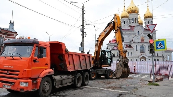 В Архангельске перекрытие улицы Выучейского продлили до 11 декабря