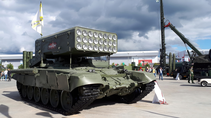 Армия России нашла новое применение ТОС Солнцепёк