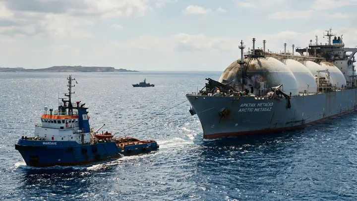 Как Украина атаковала русский газовоз в Средиземном море