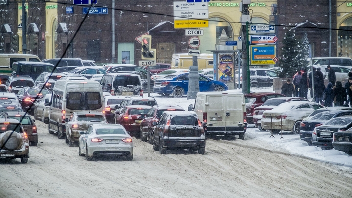 9-балльные пробки в Перми повторились и вечером