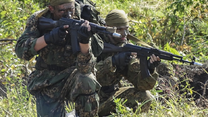 Русские солдаты взяли в плен боевиков ВСУ под Николаевым