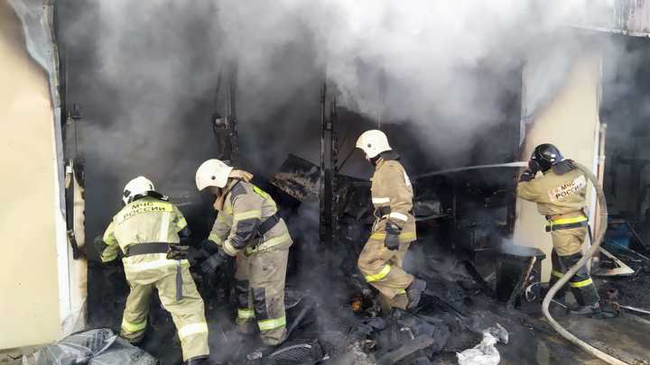 Пожар на Армавирском бронетанковом заводе оперативно потушен